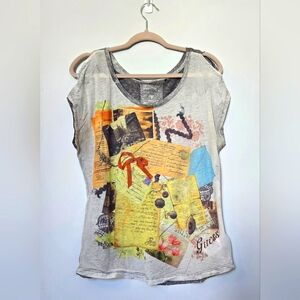 Vintage Guess sleeveless t-shirt size LG